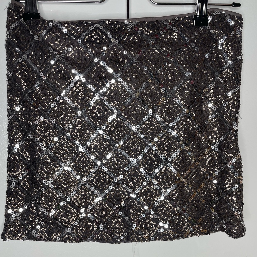 Sparkle mini skirt (s) - f21